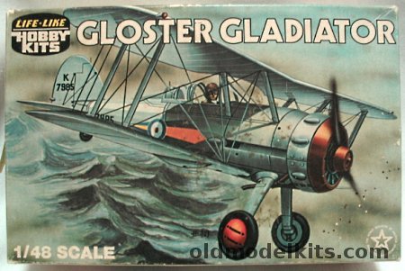 Life-Like 1/48 Gloster Gladiator, 09607 plastic model kit